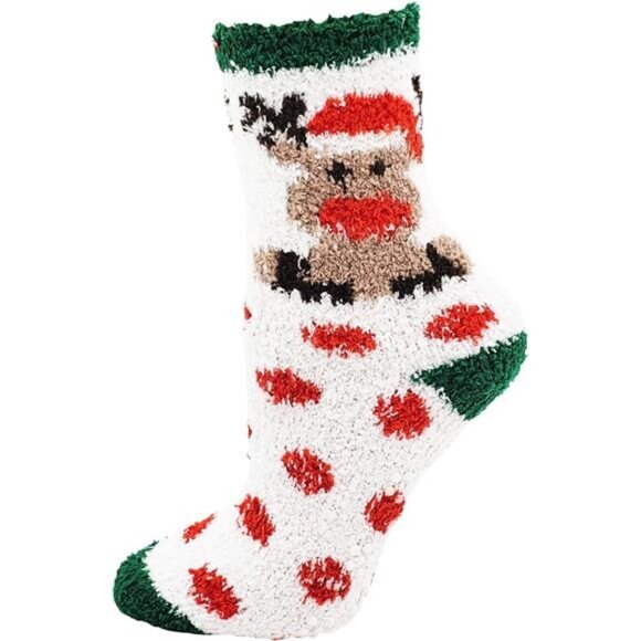 12 Pairs‎ Winterlace Women's Christmas Socks Holiday Xmas, Novelty Colorful - Picture 6 of 7